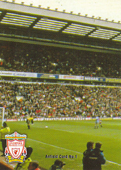 Anfield Card ?1 Liverpool 1998 Futera Fans' Selection #91